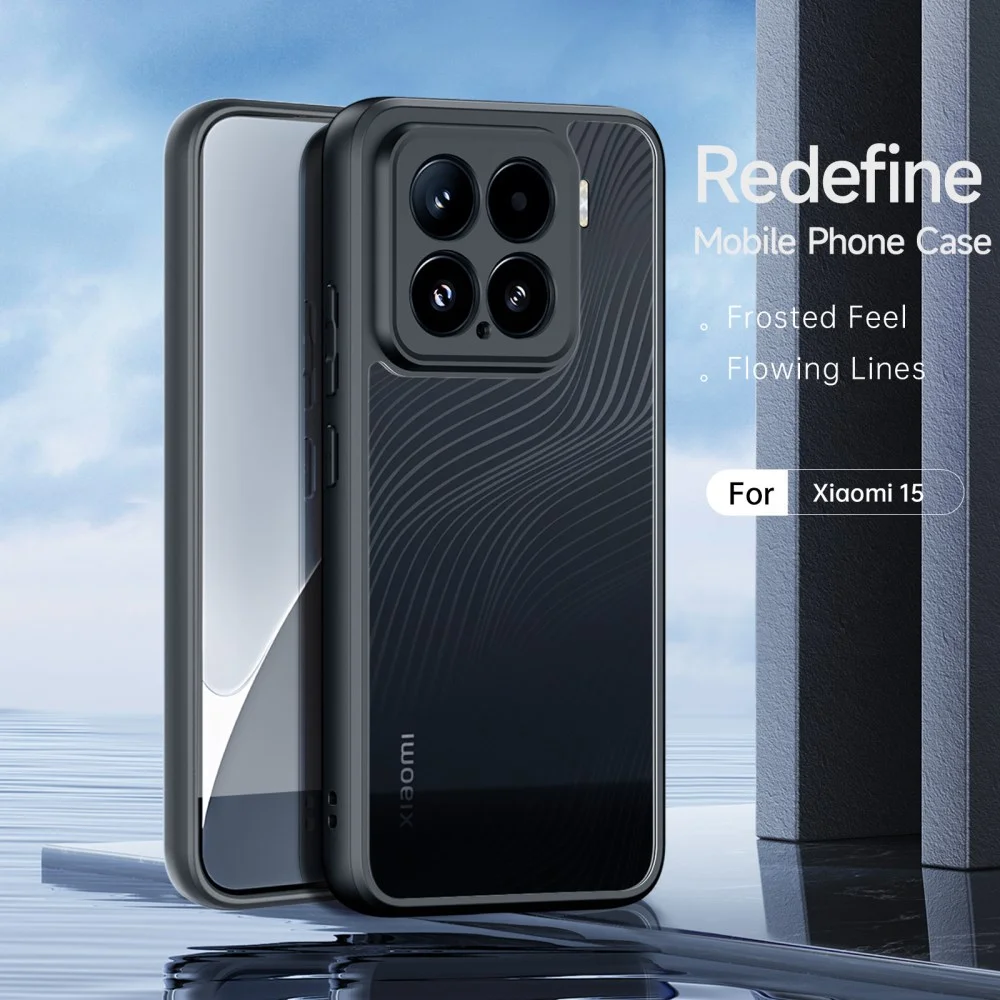 Dux Ducis Aimo Xiaomi 15 Hoesje Back Cover Zwart afbeelding 3