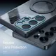 Dux Ducis Aimo MagSafe / Qi2 Samsung Galaxy S25 Ultra Hoesje Kickstand Zwart afbeelding 8