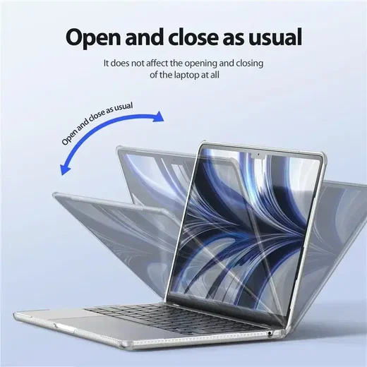 Dux Ducis LCGM - MacBook Air 13 Inch (2018/2020) Hoes - Transparant afbeelding 3
