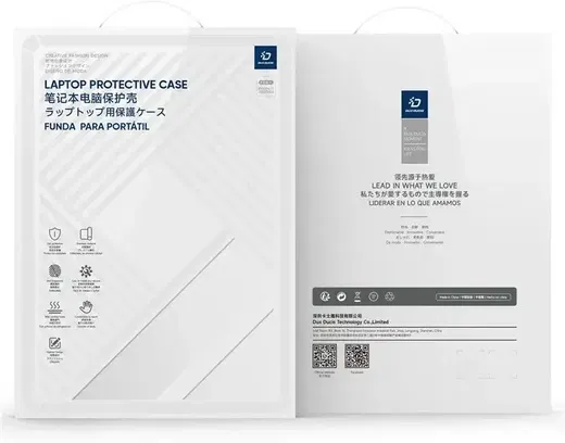 Dux Ducis LCGM - MacBook Pro 13 Inch (2016-2021) Hoes - Transparant afbeelding 10