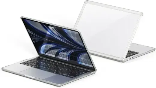 Dux Ducis LCGM - MacBook Air 13 Inch (2022/2024/2025) Hoes - Transparant afbeelding 10