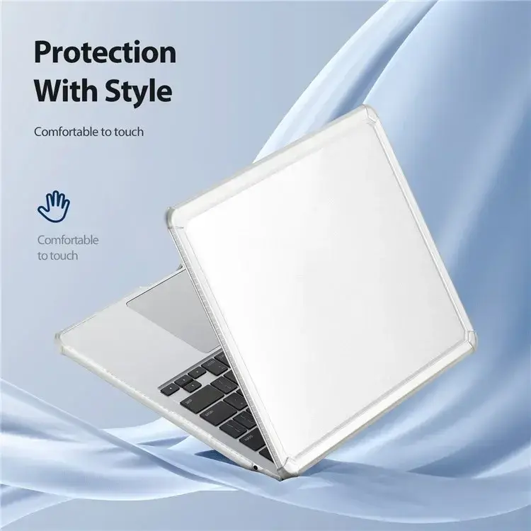 Dux Ducis LCGM - MacBook Air 13 Inch (2022/2024/2025) Hoes - Transparant afbeelding 9