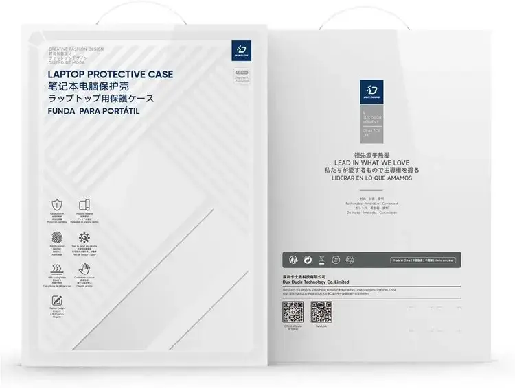 Dux Ducis LCGM - MacBook Air 15 Inch (2023/2024/2025) Hoes - Transparant afbeelding 12