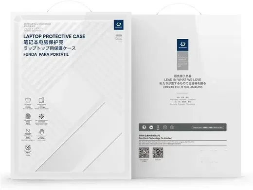 Dux Ducis LCGM - MacBook Air 15 Inch (2023/2024/2025) Hoes - Transparant afbeelding 12