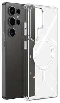 Dux Ducis Clin Samsung Galaxy S25 Ultra Hoesje MagSafe / Qi2 Transparant
