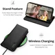 Dux Ducis Hivo Samsung Galaxy S25 Hoesje RFID Book Case Zwart afbeelding 6