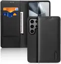 Dux Ducis Hivo Samsung Galaxy S25 Ultra Hoesje RFID Book Case Zwart