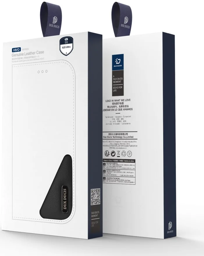 Dux Ducis Hivo Samsung Galaxy S25 Ultra Hoesje RFID Book Case Zwart afbeelding 7