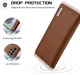 Dux Ducis Hivo Samsung Galaxy S25 Ultra Hoesje RFID Book Case Bruin afbeelding 4