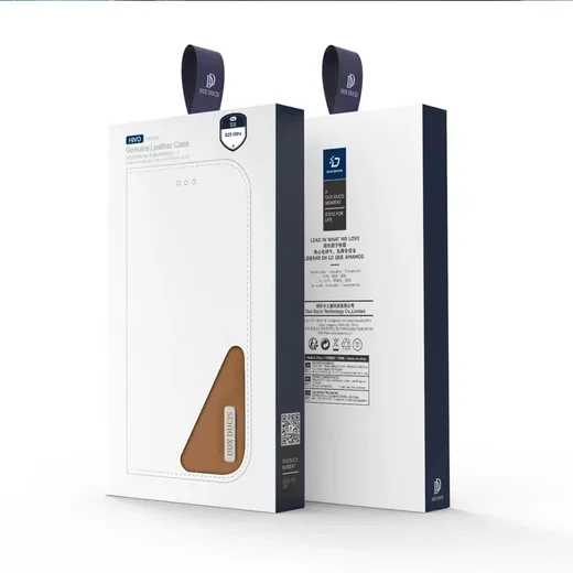 Dux Ducis Hivo Samsung Galaxy S25 Ultra Hoesje RFID Book Case Bruin afbeelding 7