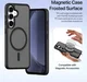Dux Ducis Lawa Samsung Galaxy S25 Hoesje 2-in-1 Wallet Book Case MagSafe Zwart afbeelding 4