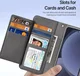 Dux Ducis Lawa Samsung Galaxy S25 Hoesje 2-in-1 Wallet Book Case MagSafe Grijs afbeelding 6