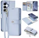 Dux Ducis Lawa Samsung Galaxy S25 Hoesje 2-in-1 Wallet Book Case MagSafe Blauw afbeelding 2