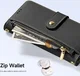 Dux Ducis Lawa Samsung S25 Plus Hoes 2-in-1 Wallet Book Case MagSafe / Qi2 Zwart afbeelding 10