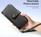 Dux Ducis Lawa Samsung S25 Plus Hoes 2-in-1 Wallet Book Case MagSafe / Qi2 Zwart afbeelding 4