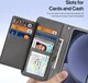 Dux Ducis Lawa Samsung S25 Plus Hoes 2-in-1 Wallet Book Case MagSafe / Qi2 Grijs afbeelding 9