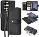 Dux Ducis Lawa Samsung S25 Ultra Hoesje 2-in-1 Wallet Book Case MagSafe Zwart afbeelding 2