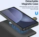 Dux Ducis Lawa Samsung S25 Ultra Hoesje 2-in-1 Wallet Book Case MagSafe Zwart afbeelding 7