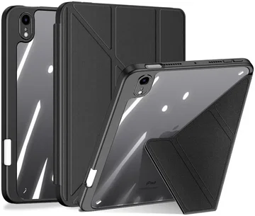 Dux Ducis Magi Apple iPad Mini 6 / 7 Hoes V-Fold Book Case Zwart