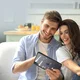 Dux Ducis Magi Apple iPad Mini 6 / 7 Hoes V-Fold Book Case Zwart afbeelding 9