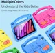 Dux Ducis Panda Apple iPad Mini 6 / 7 Kinder Tablethoes Blauw afbeelding 4