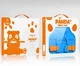 Dux Ducis Panda Apple iPad Mini 6 / 7 Kinder Tablethoes Blauw afbeelding 7