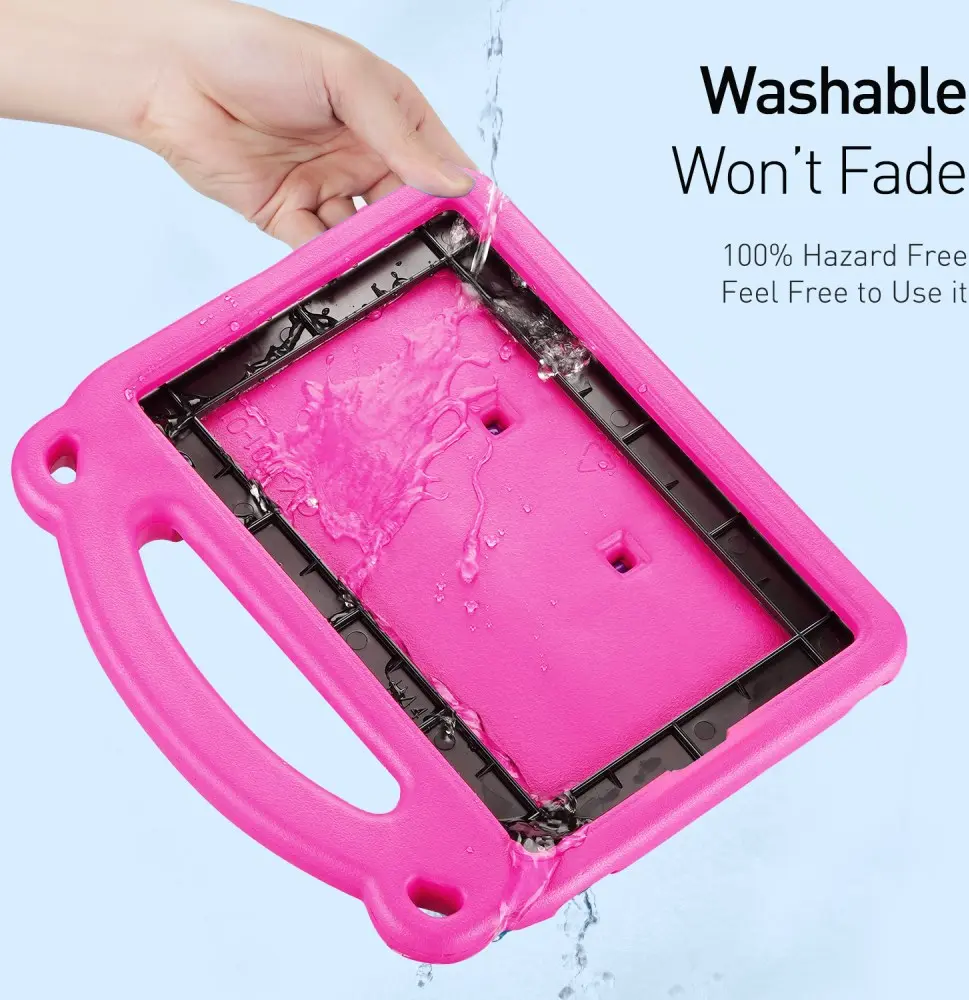 Dux Ducis Panda Apple iPad Mini 6 / 7 Kinder Tablethoes Roze afbeelding 5
