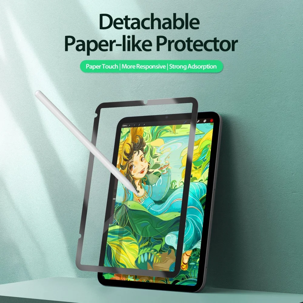 Dux Ducis Naad Paperlike Apple iPad Mini 7 / 6 Screenprotector afbeelding 3
