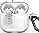 Dux Ducis PECL AirPods 4 Hoesje met Aluminum Haak Transparant afbeelding 2