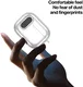 Dux Ducis PECL AirPods 4 Hoesje met Aluminum Haak Transparant Blauw afbeelding 5
