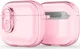 Dux Ducis PECL AirPods 4 Hoesje met Aluminum Haak Transparant Roze