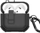 Dux Ducis PECP AirPods 4 Hoesje met Aluminum Haak Zwart afbeelding 2