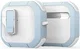 Dux Ducis PECP AirPods 4 Hoesje met Aluminum Haak Wit Blauw