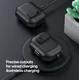 Dux Ducis PECP AirPods 4 Hoesje met Aluminum Haak Wit Blauw afbeelding 7