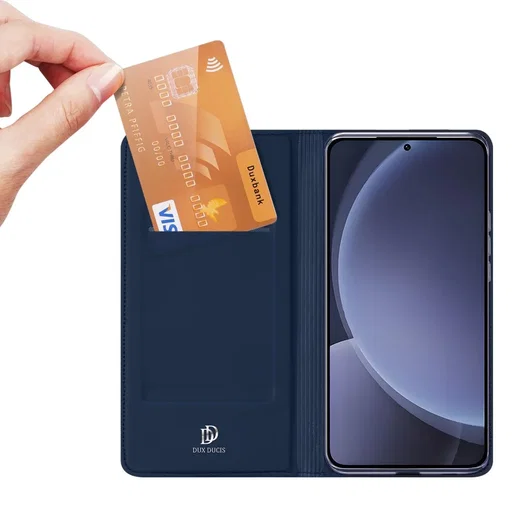 Dux Ducis Skin Pro Samsung Galaxy S25 Hoesje Portemonnee Book Case Blauw afbeelding 2