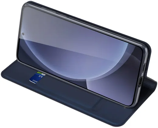 Dux Ducis Skin Pro Samsung Galaxy S25 Hoesje Portemonnee Book Case Blauw afbeelding 5