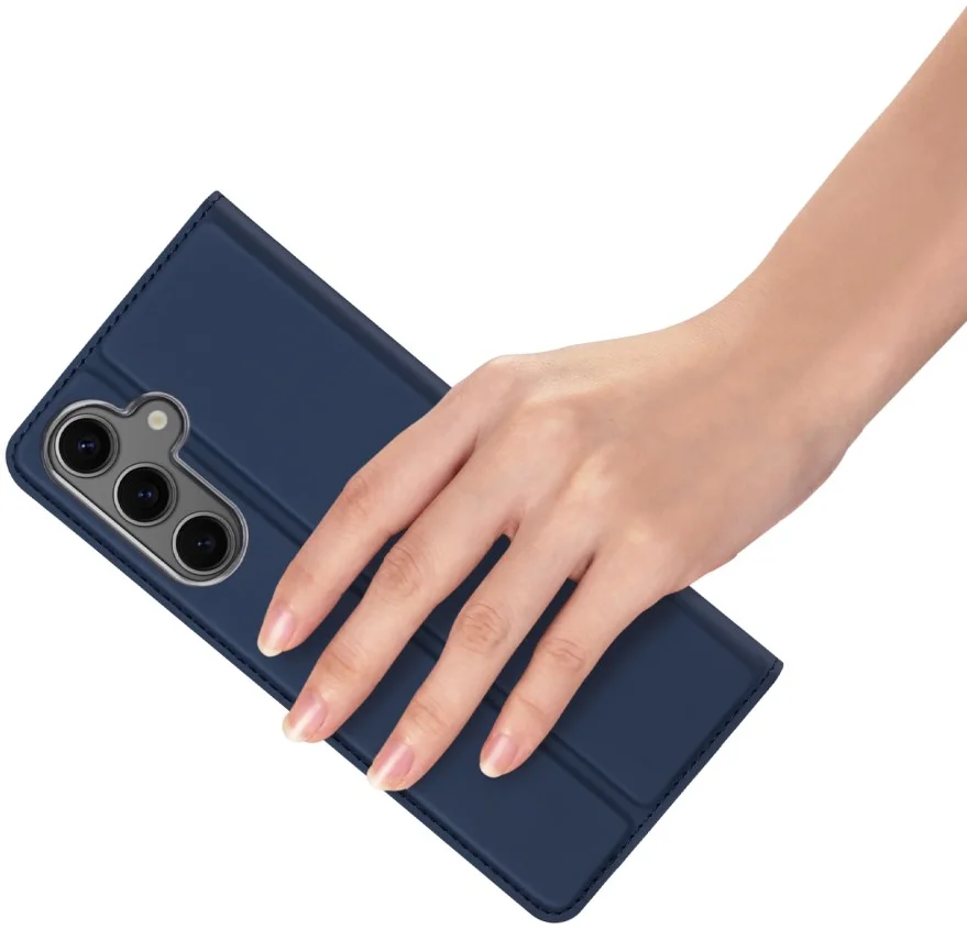 Dux Ducis Skin Pro Samsung Galaxy S25 Hoesje Portemonnee Book Case Blauw afbeelding 8