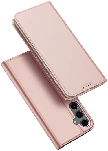 Dux Ducis Skin Pro Samsung Galaxy S25 Hoesje Portemonnee Book Case Roze afbeelding 4