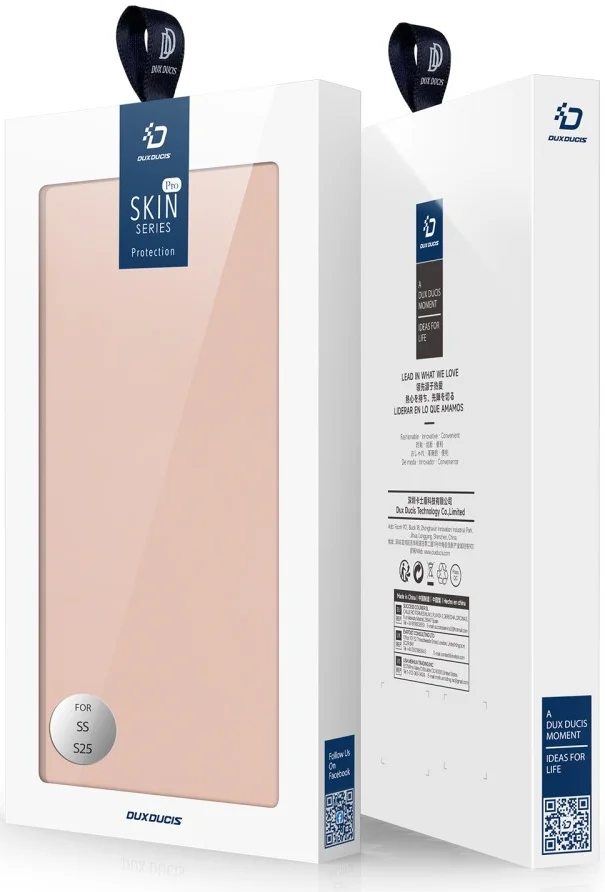 Dux Ducis Skin Pro Samsung Galaxy S25 Hoesje Portemonnee Book Case Roze afbeelding 11