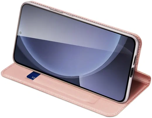 Dux Ducis Skin Pro Samsung Galaxy S25 Hoesje Portemonnee Book Case Roze afbeelding 5