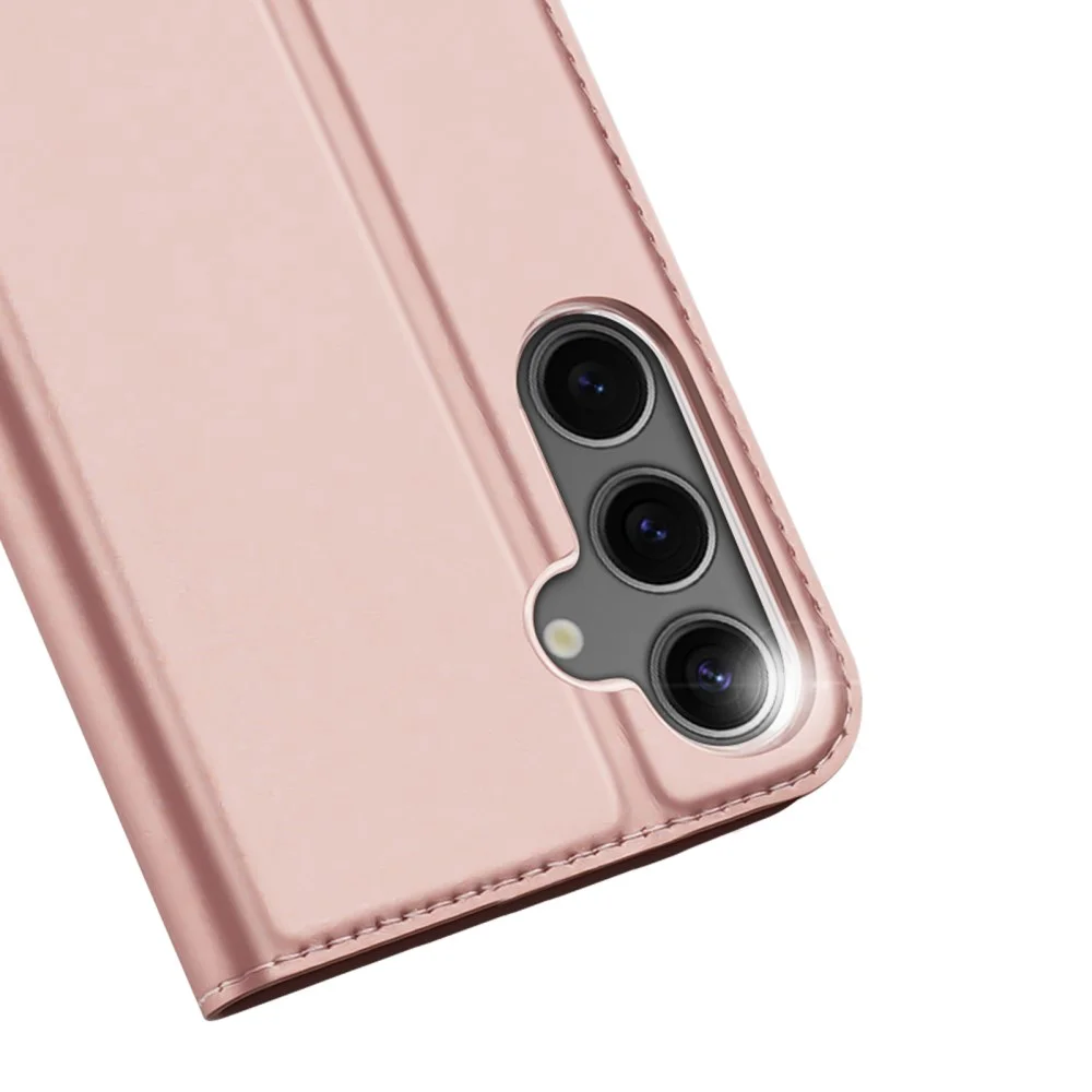 Dux Ducis Skin Pro Samsung Galaxy S25 Hoesje Portemonnee Book Case Roze afbeelding 7