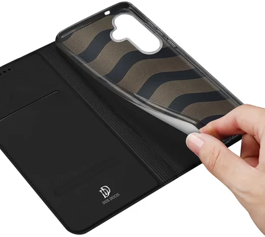 Dux Ducis Skin Pro Samsung Galaxy S25 Plus Hoesje Portemonnee Book Case Zwart afbeelding 6