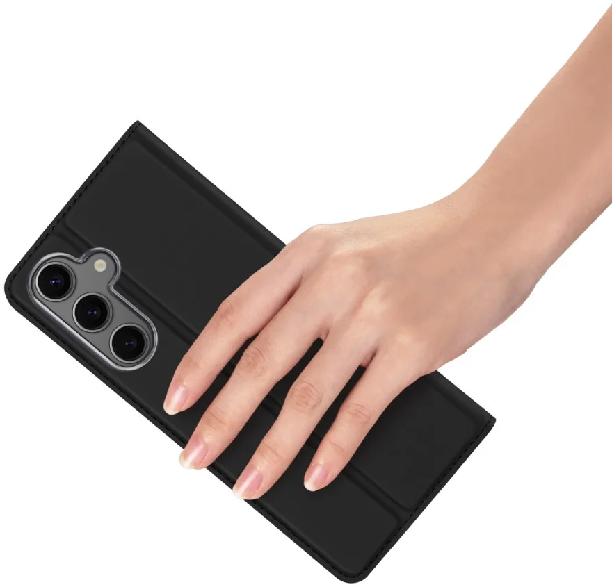 Dux Ducis Skin Pro Samsung Galaxy S25 Plus Hoesje Portemonnee Book Case Zwart afbeelding 8