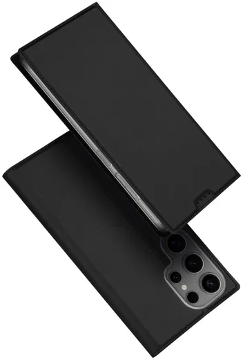 Dux Ducis Skin Pro Samsung Galaxy S25 Ultra Hoesje Portemonnee Book Case Zwart afbeelding 2