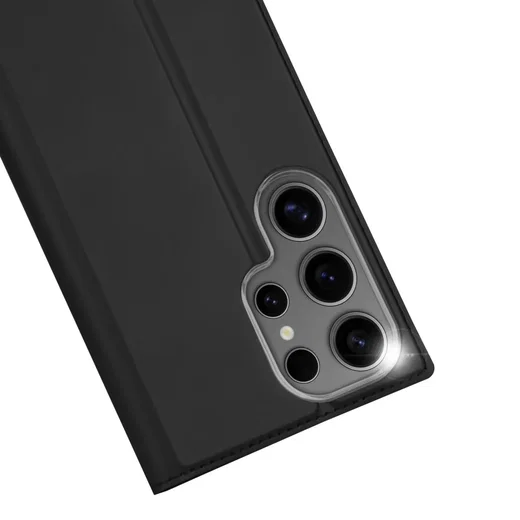 Dux Ducis Skin Pro Samsung Galaxy S25 Ultra Hoesje Portemonnee Book Case Zwart afbeelding 4