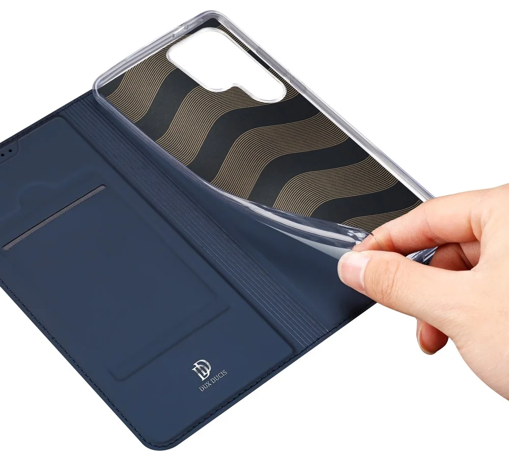 Dux Ducis Skin Pro Samsung Galaxy S25 Ultra Hoesje Portemonnee Book Case Blauw afbeelding 8
