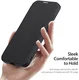 Dux Ducis Skin X Pro Samsung Galaxy S25 Hoesje MagSafe / Qi2 Book Case Zwart afbeelding 10