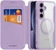 Dux Ducis Skin X Pro Samsung Galaxy S25 Plus Hoes MagSafe / Qi2 Book Case Paars afbeelding 1