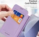 Dux Ducis Skin X Pro Samsung Galaxy S25 Plus Hoes MagSafe / Qi2 Book Case Paars afbeelding 4