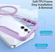 Dux Ducis Skin X Pro Samsung Galaxy S25 Plus Hoes MagSafe / Qi2 Book Case Paars afbeelding 9
